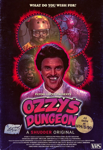 PREORDER: Ozzy's Dungeon Vintage Movie Poster (SIGNED)